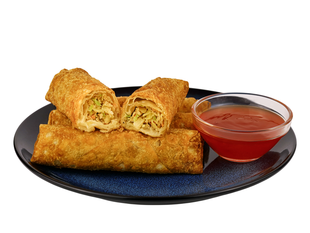 Three Dragon Pork Egg Rolls