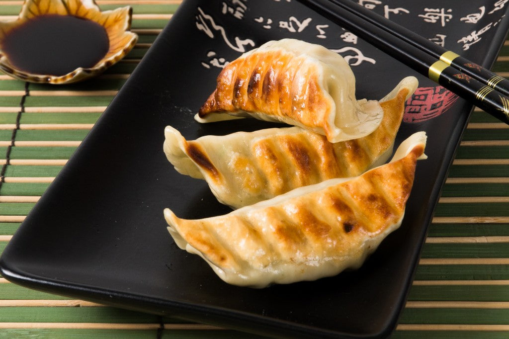 Three Dragon Pork Potsticker Dumplings